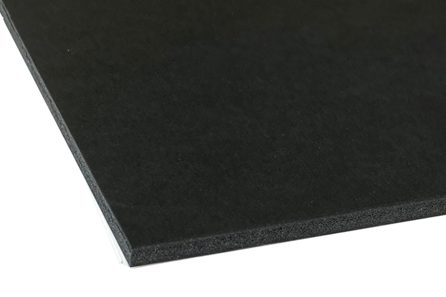 5mm All Black Foam Centred Board